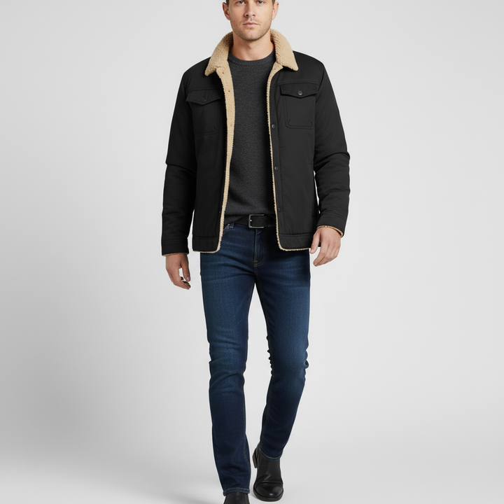 Męska Kurtka Zimowa – Swobodny Fason na Chłodne Dni