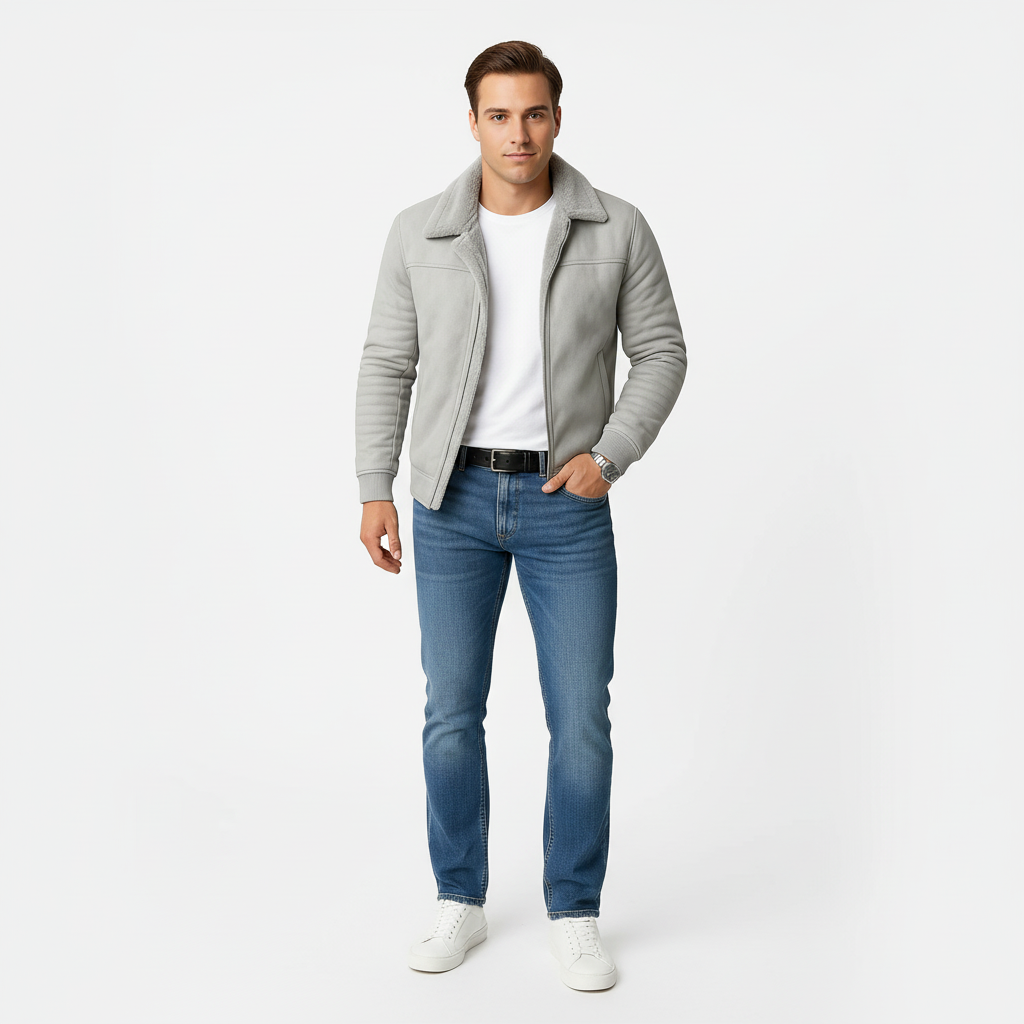 Kurtka Zimowa Męska na Chłodne Dni