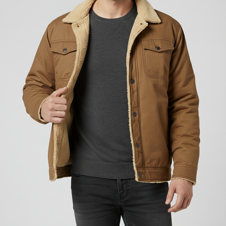 Męska Kurtka Zimowa – Swobodny Fason na Chłodne Dni