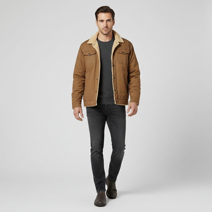 Męska Kurtka Zimowa – Swobodny Fason na Chłodne Dni