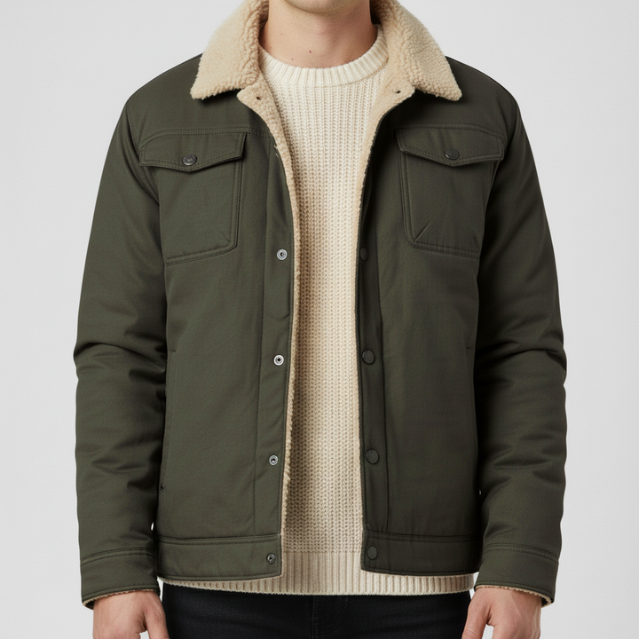 Męska Kurtka Zimowa – Swobodny Fason na Chłodne Dni