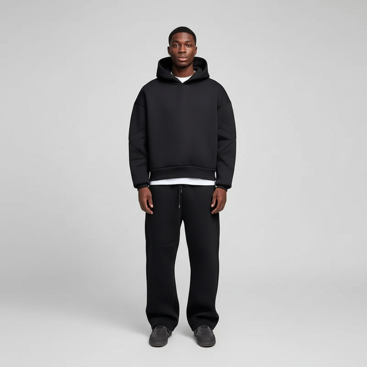 Dres Męski Oversize z Kapturem