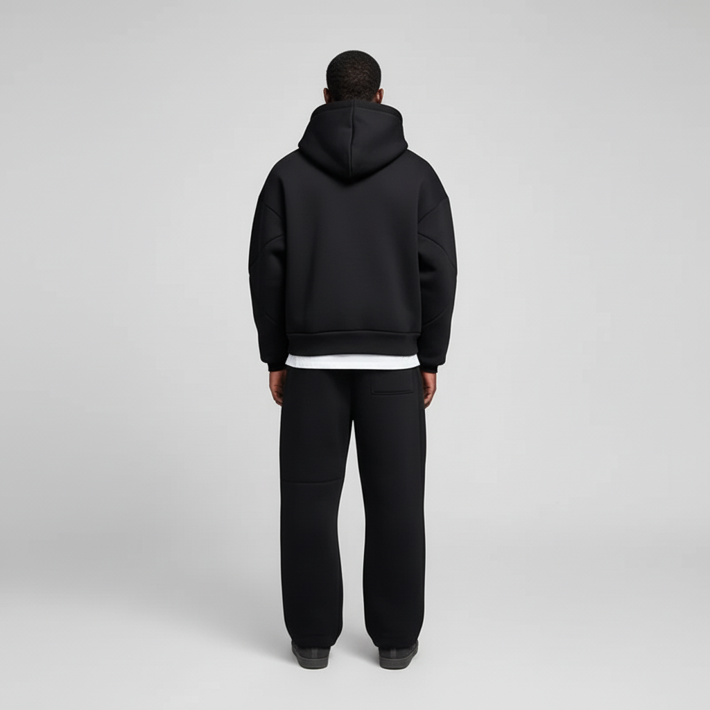 Dres Męski Oversize z Kapturem