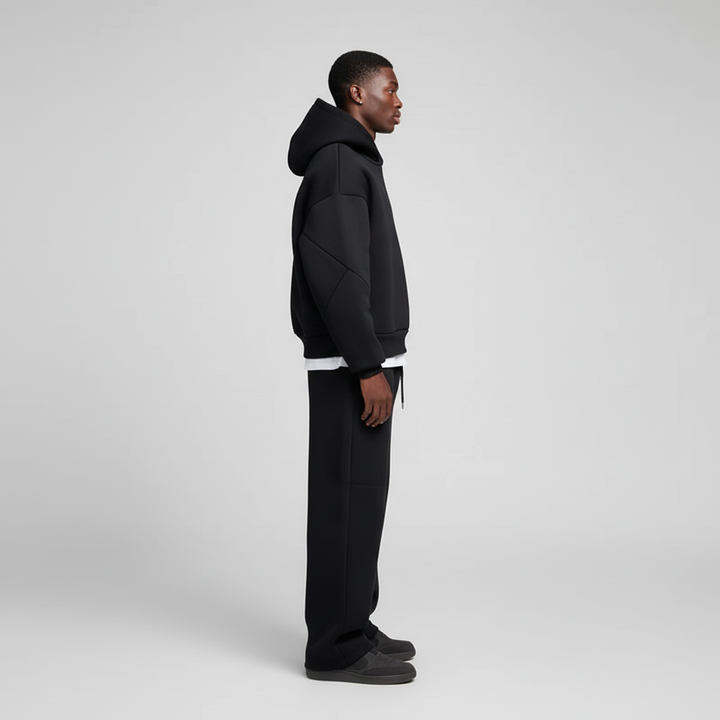 Dres Męski Oversize z Kapturem