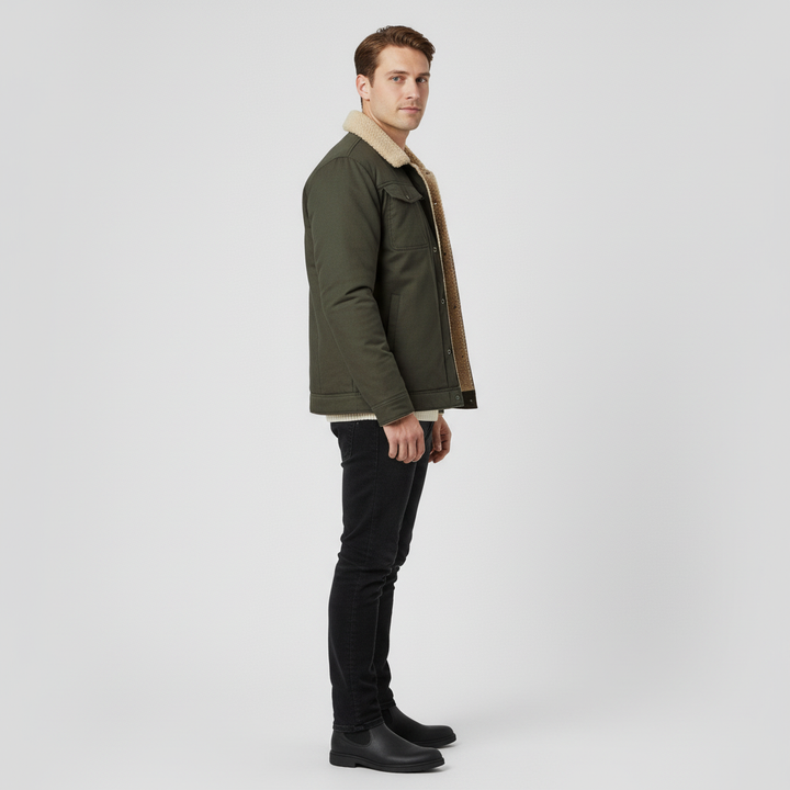 Męska Kurtka Zimowa – Swobodny Fason na Chłodne Dni