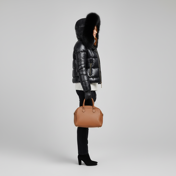 Damska Kurtka Puchowa – Lekka i Ciepła na Zimę