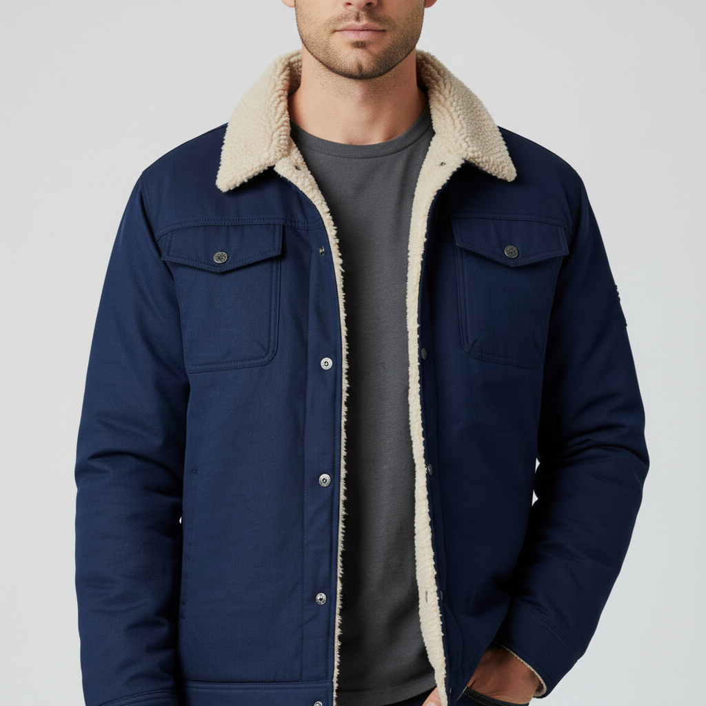 Męska Kurtka Zimowa – Swobodny Fason na Chłodne Dni