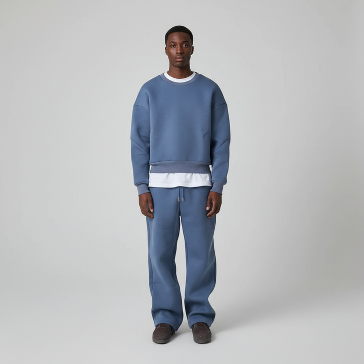 Dres Męski Oversize z Kapturem