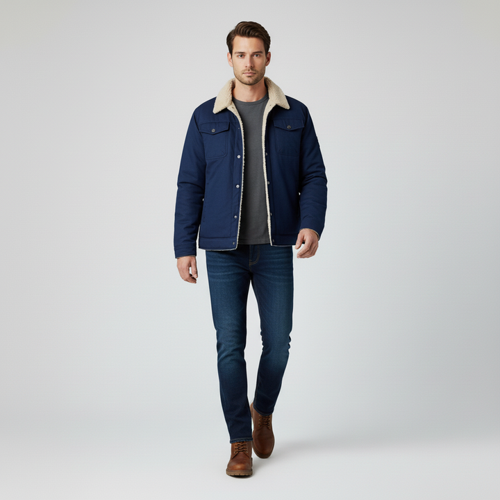 Męska Kurtka Zimowa – Swobodny Fason na Chłodne Dni