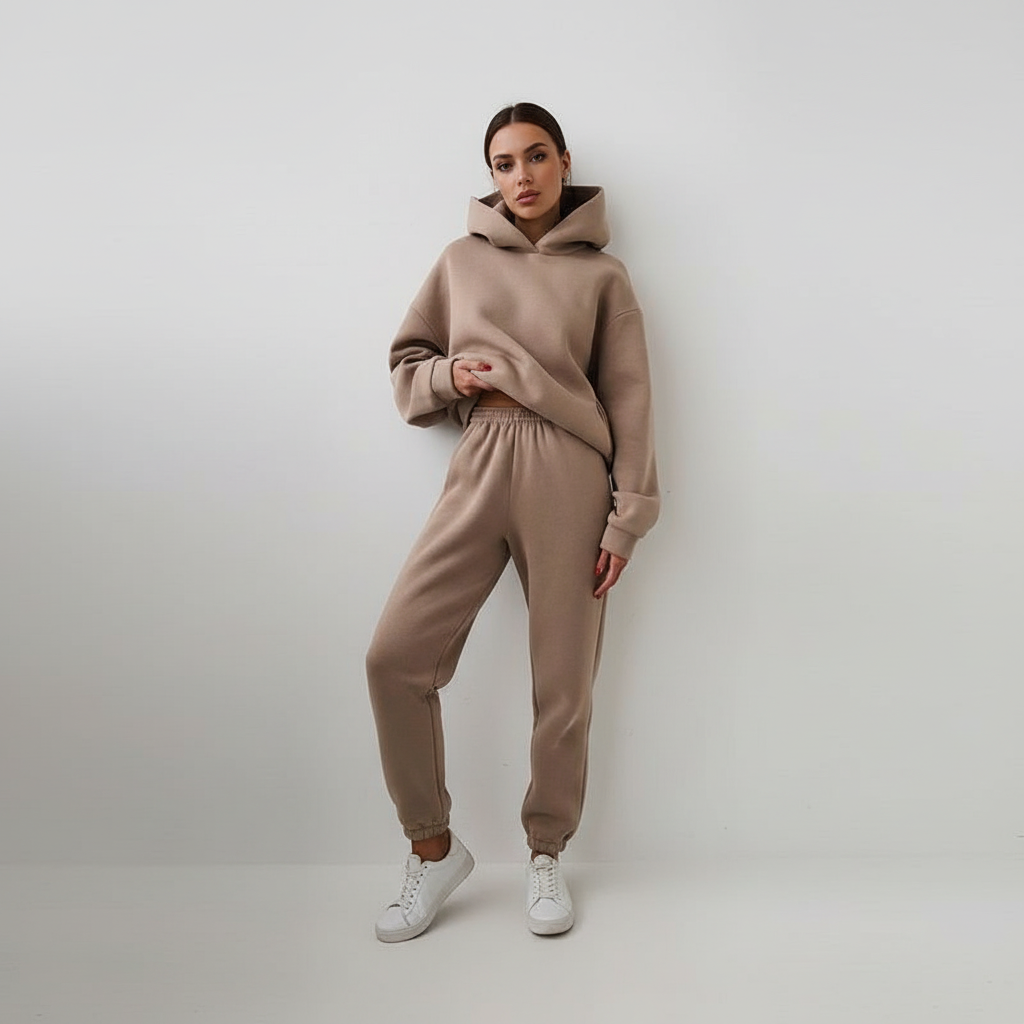 Dres Damski Dwuczęściowy Regular Fit