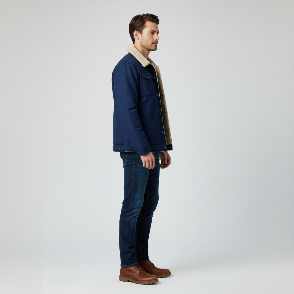 Męska Kurtka Zimowa – Swobodny Fason na Chłodne Dni