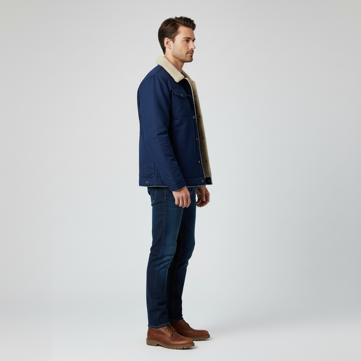 Męska Kurtka Zimowa – Swobodny Fason na Chłodne Dni