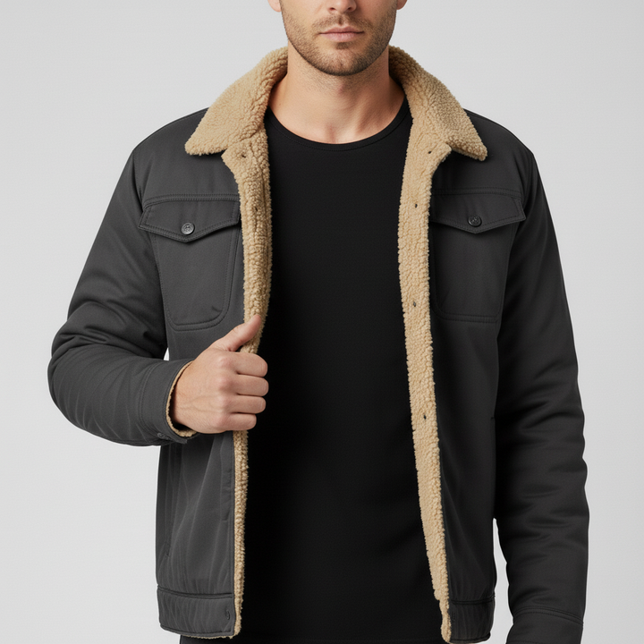 Męska Kurtka Zimowa – Swobodny Fason na Chłodne Dni