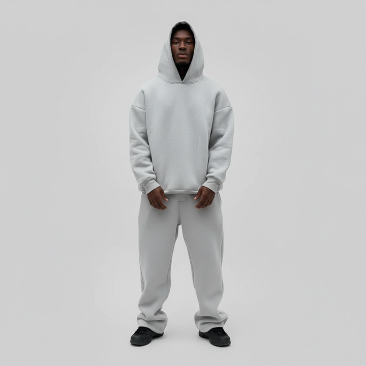 Dres Męski Oversize z Kapturem