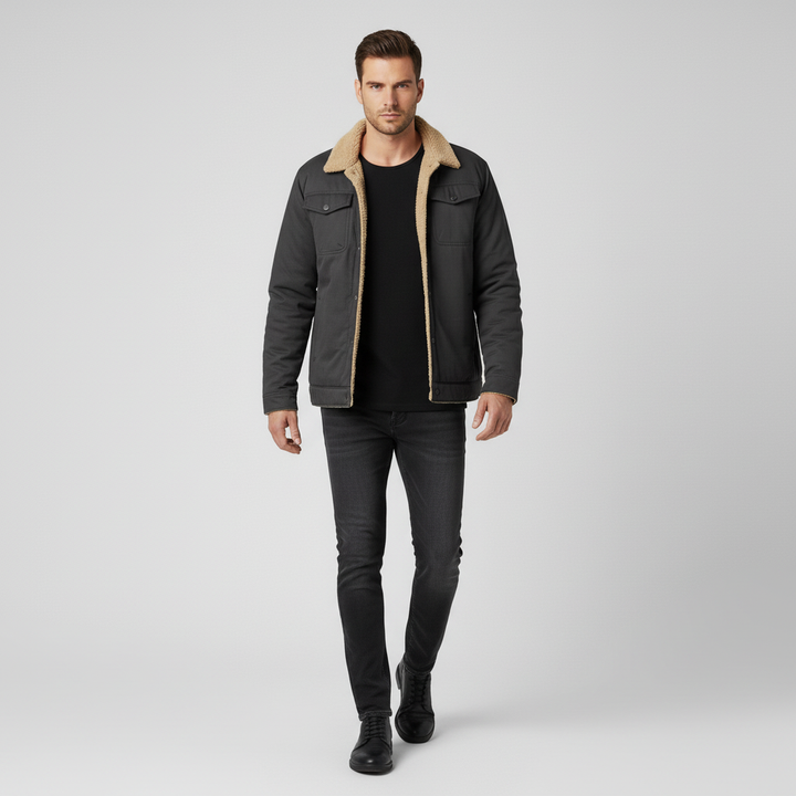 Męska Kurtka Zimowa – Swobodny Fason na Chłodne Dni