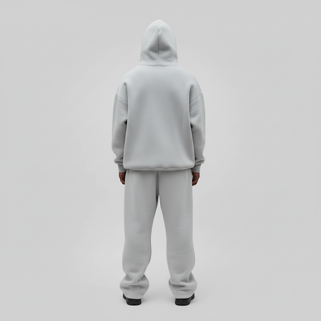 Dres Męski Oversize z Kapturem