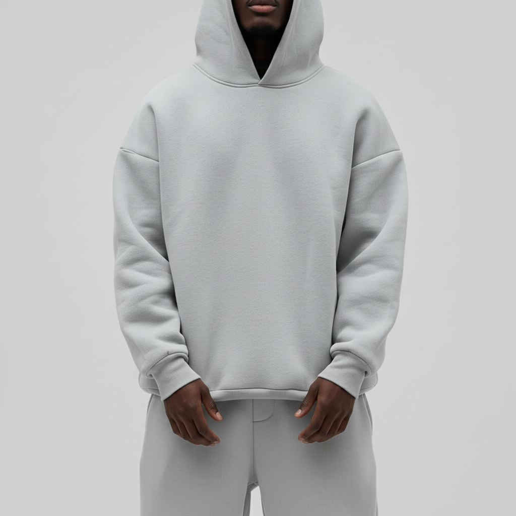 Dres Męski Oversize z Kapturem