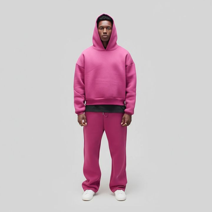 Dres Męski Oversize z Kapturem