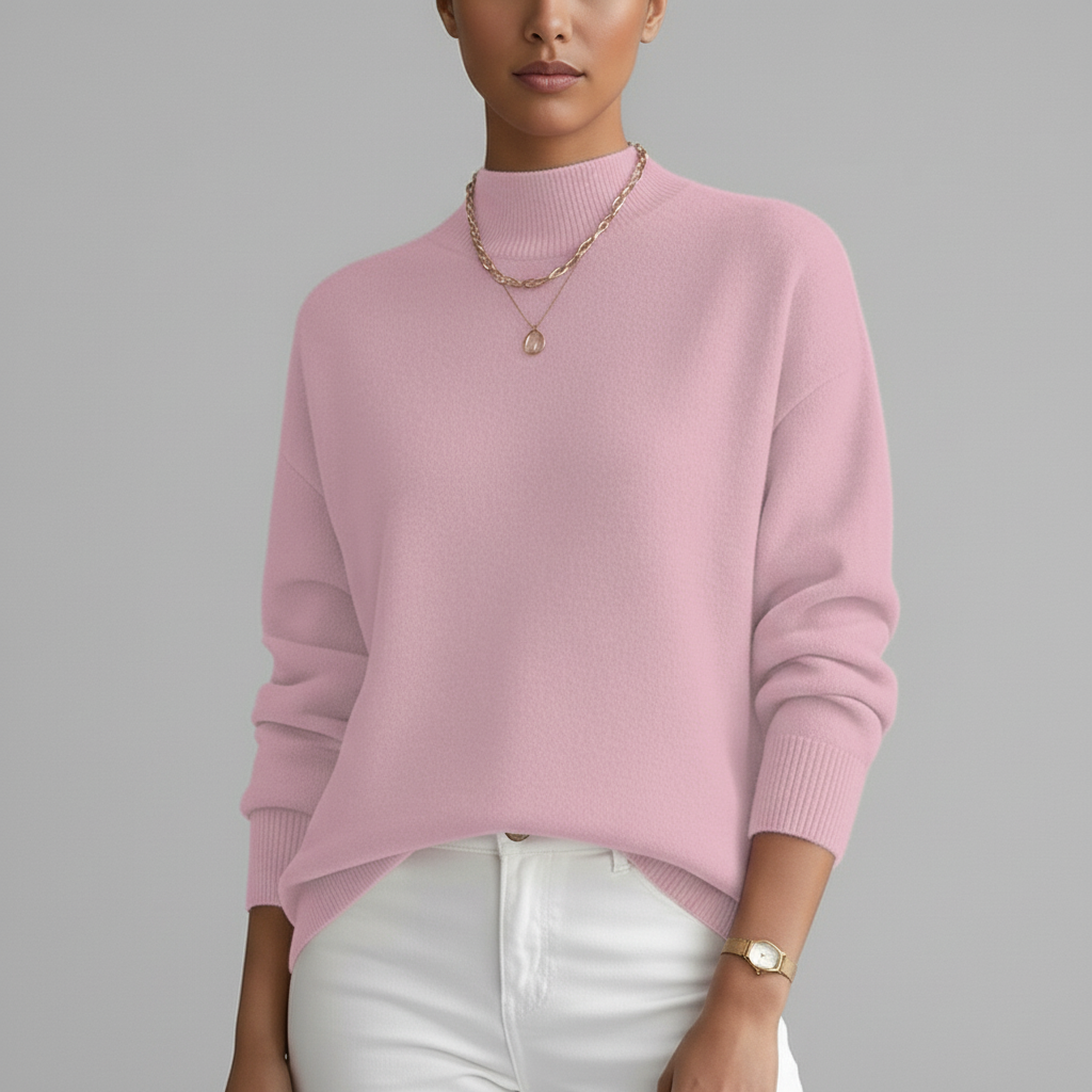 Damski Sweter z Golfem