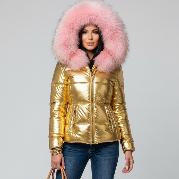 Damska Kurtka Puchowa – Lekka i Ciepła na Zimę