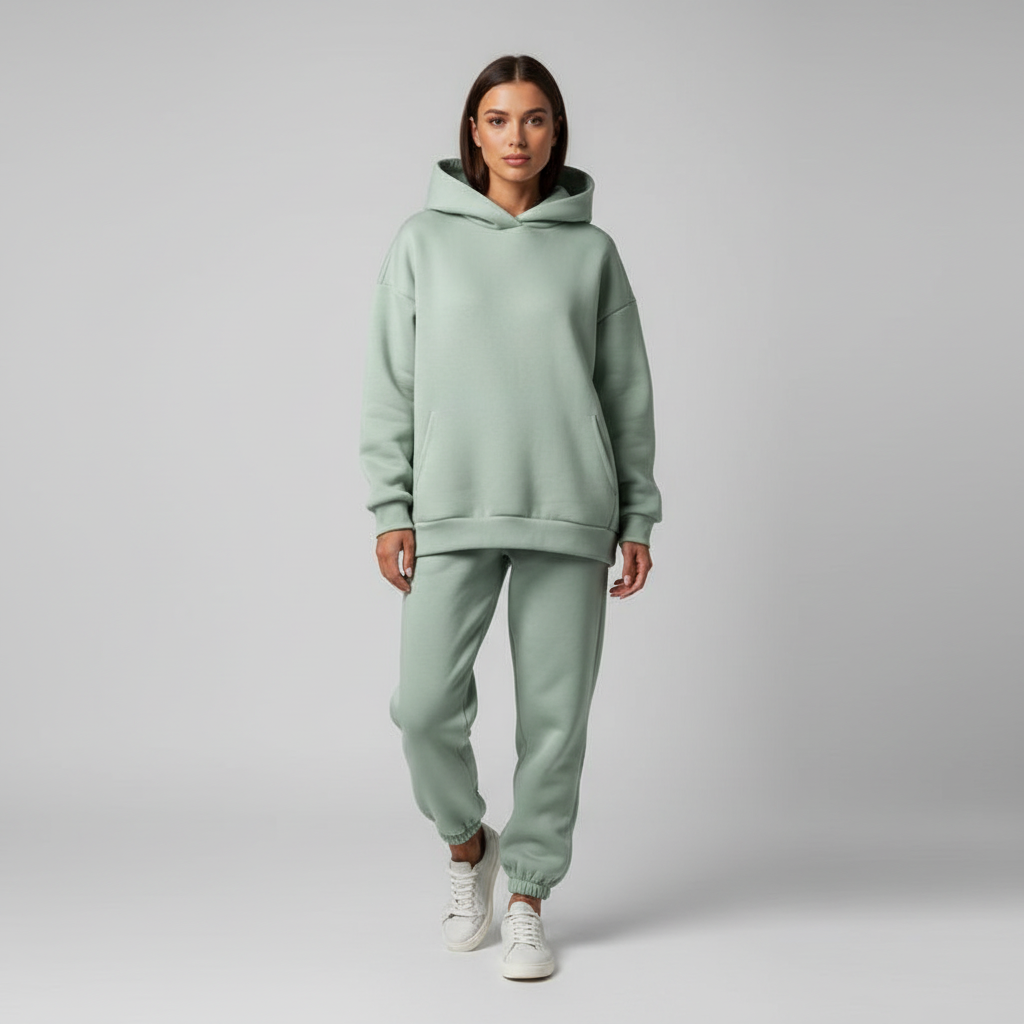 Dres Damski Dwuczęściowy Regular Fit