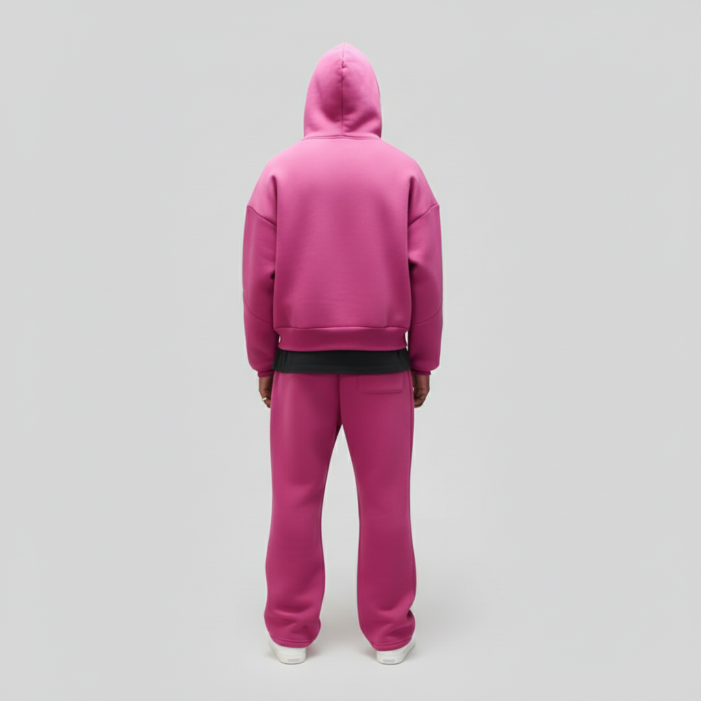 Dres Męski Oversize z Kapturem