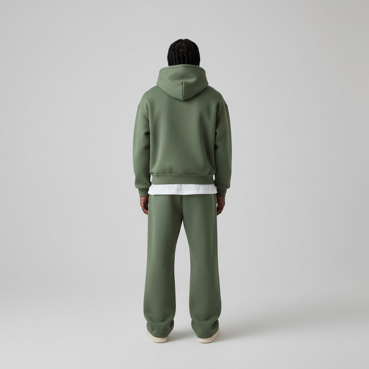 Dres Męski Oversize z Kapturem