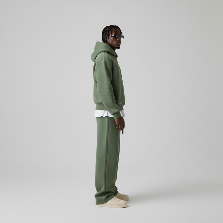 Dres Męski Oversize z Kapturem