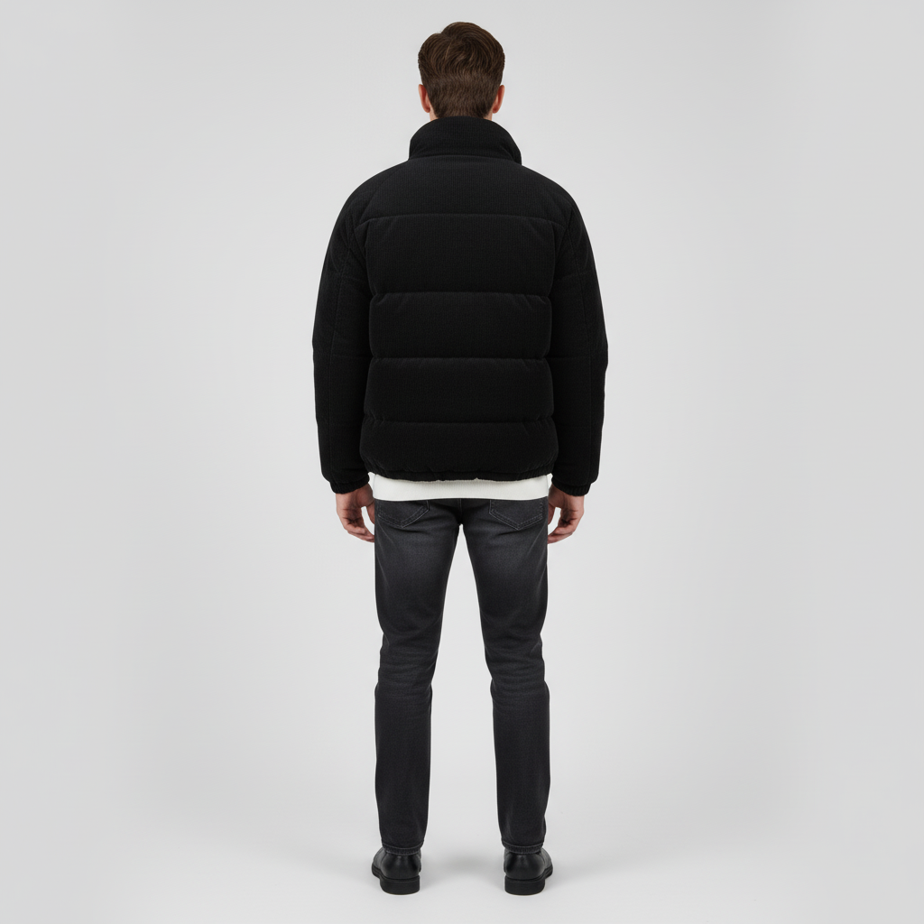 Męska Kurtka Sztruksowa z Ociepleniem