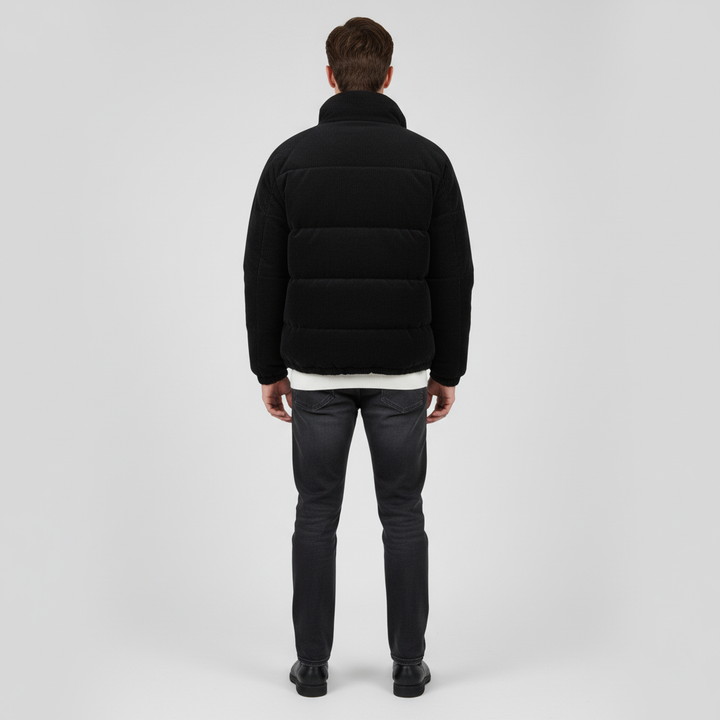 Męska Kurtka Sztruksowa z Ociepleniem