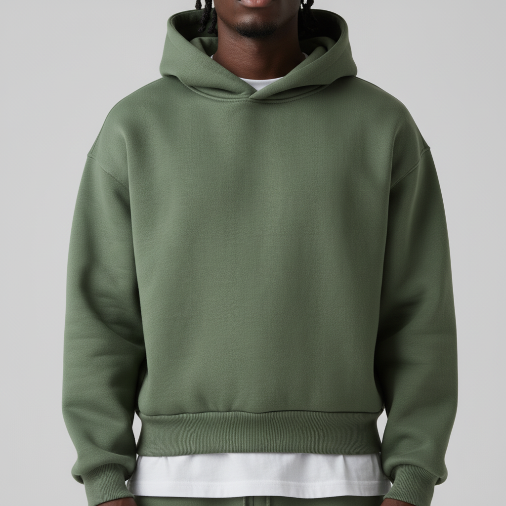 Dres Męski Oversize z Kapturem