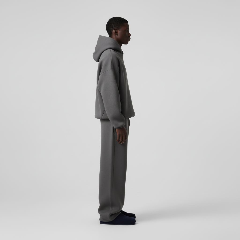 Dres Męski Oversize z Kapturem