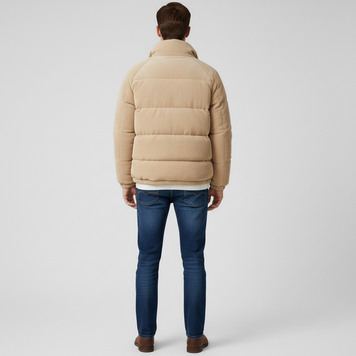 Męska Kurtka Sztruksowa z Ociepleniem