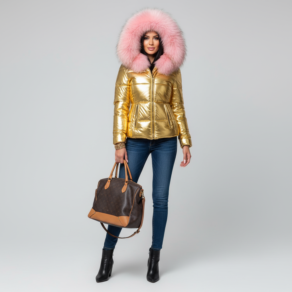 Damska Kurtka Puchowa – Lekka i Ciepła na Zimę