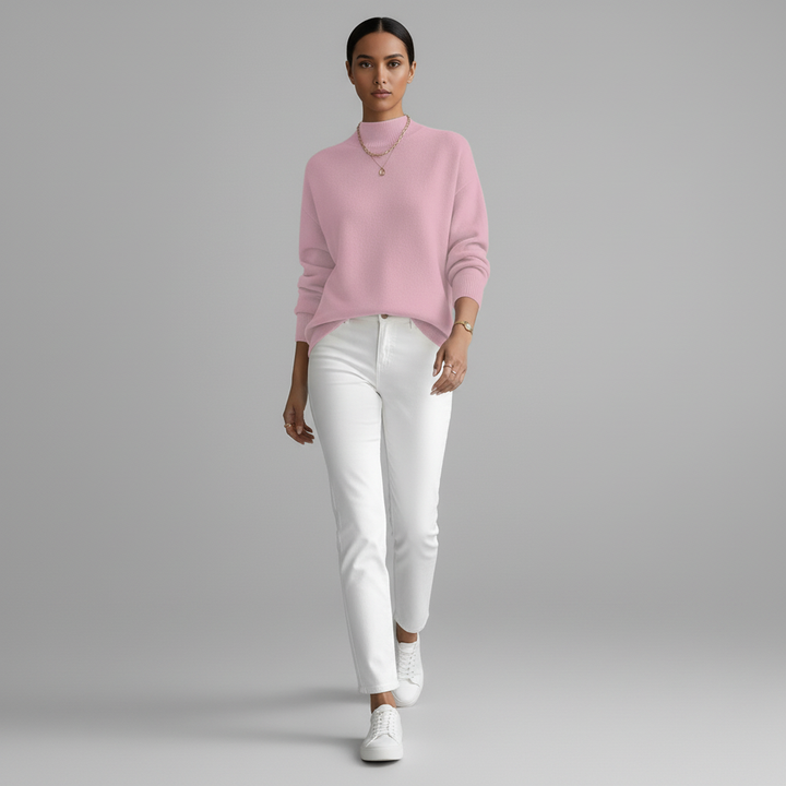 Damski Sweter z Golfem