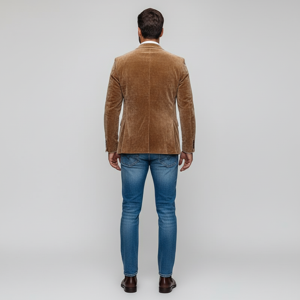 Blazer Męski w Klasycznym Stylu