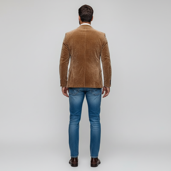 Blazer Męski w Klasycznym Stylu