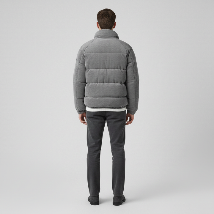 Męska Kurtka Sztruksowa z Ociepleniem