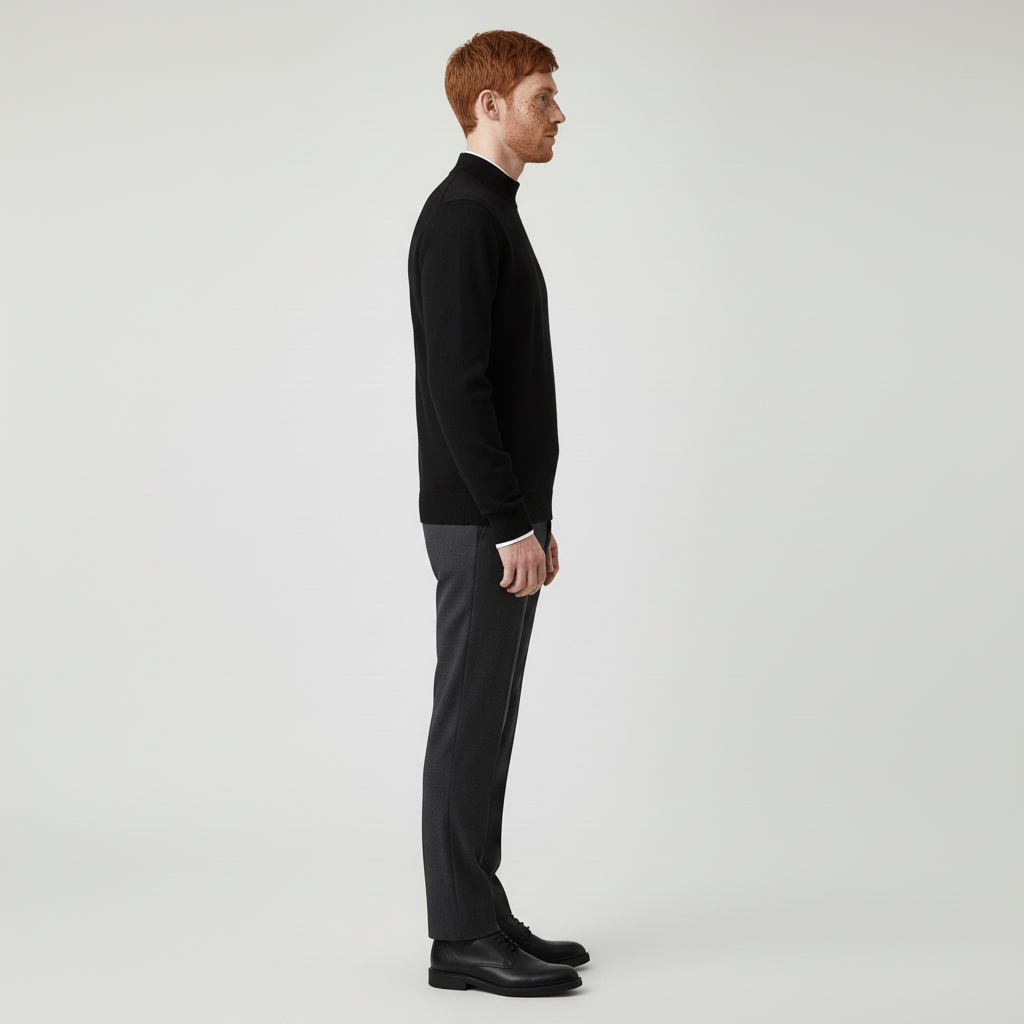 Męski Sweter w Stylu Retro