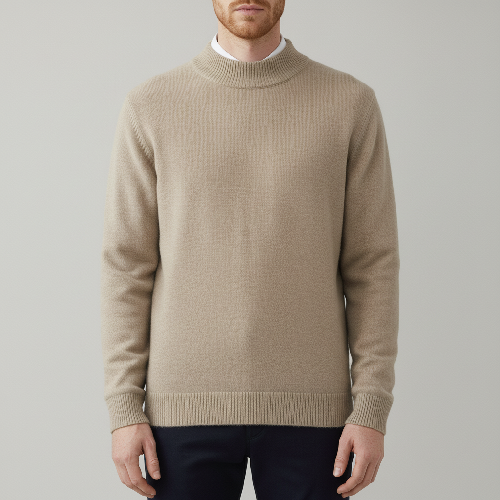 Męski Sweter w Stylu Retro