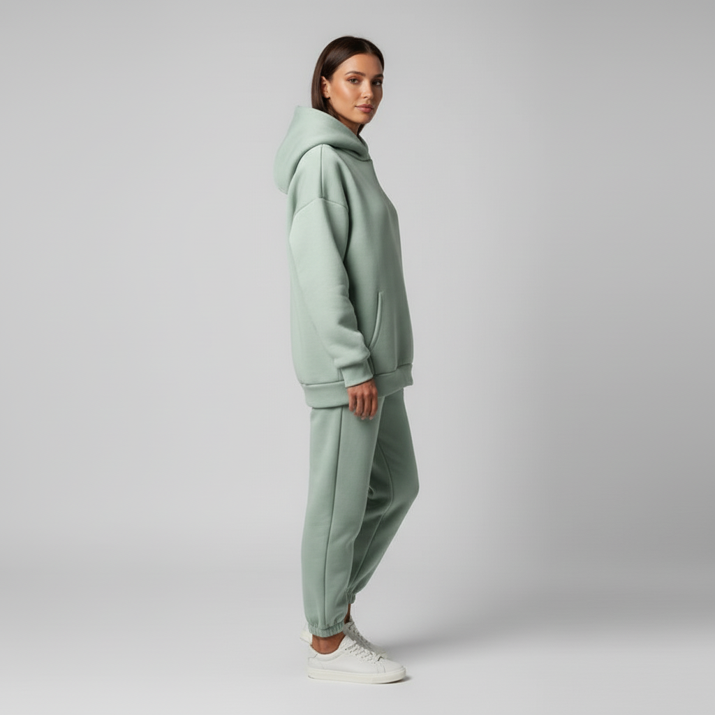 Dres Damski Dwuczęściowy Regular Fit