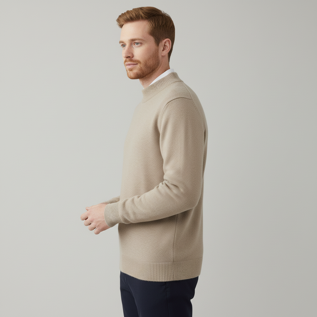 Męski Sweter w Stylu Retro