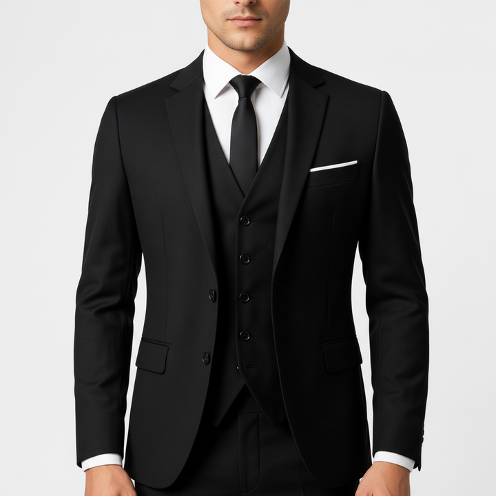 Garnitur Męski Trzyczęściowy z Kamizelką