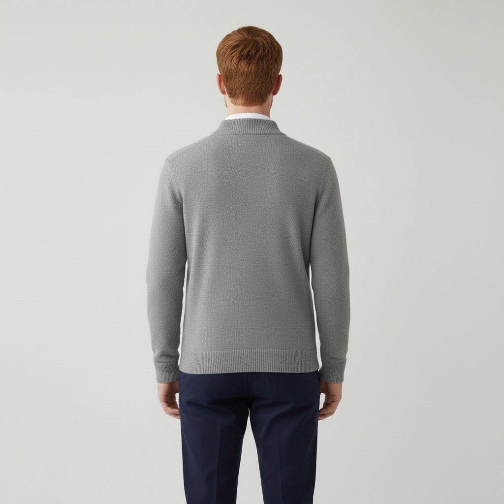 Męski Sweter w Stylu Retro