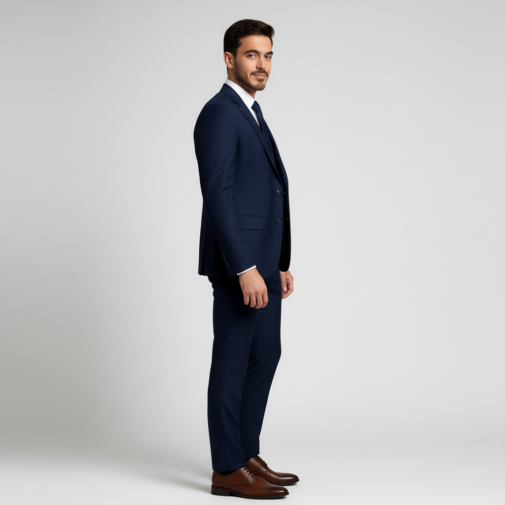 Garnitur Męski Trzyczęściowy z Kamizelką