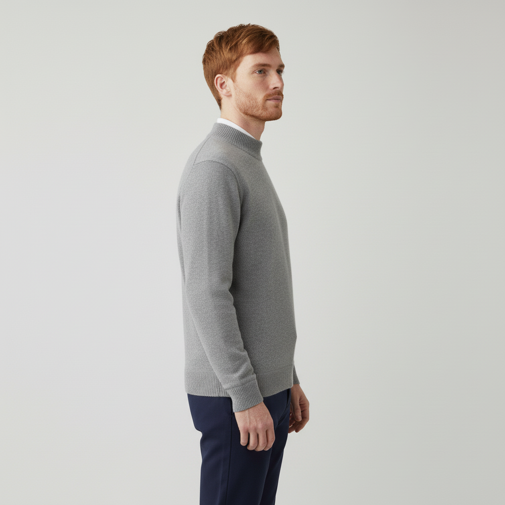 Męski Sweter w Stylu Retro