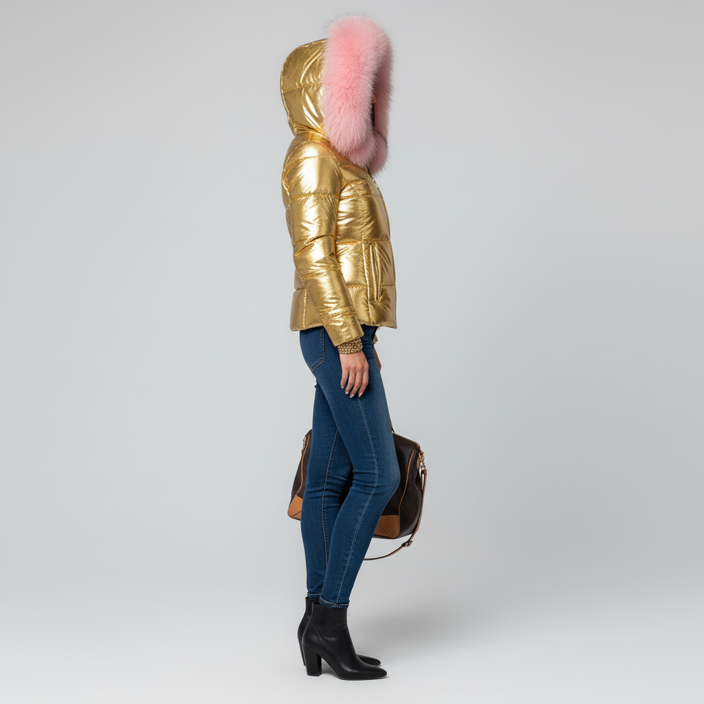 Damska Kurtka Puchowa – Lekka i Ciepła na Zimę