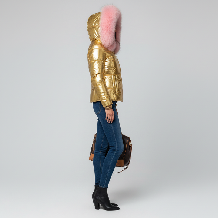 Damska Kurtka Puchowa – Lekka i Ciepła na Zimę