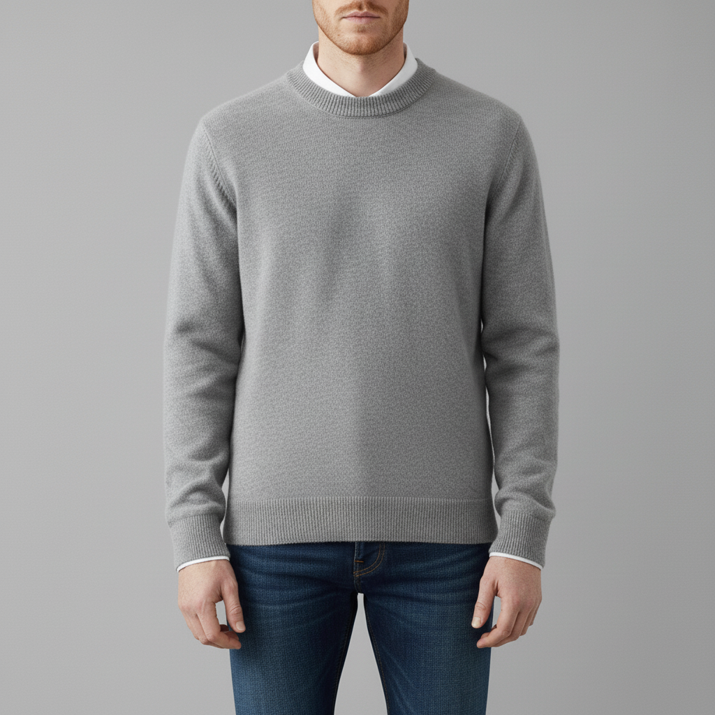 Męski Sweter w Stylu Retro