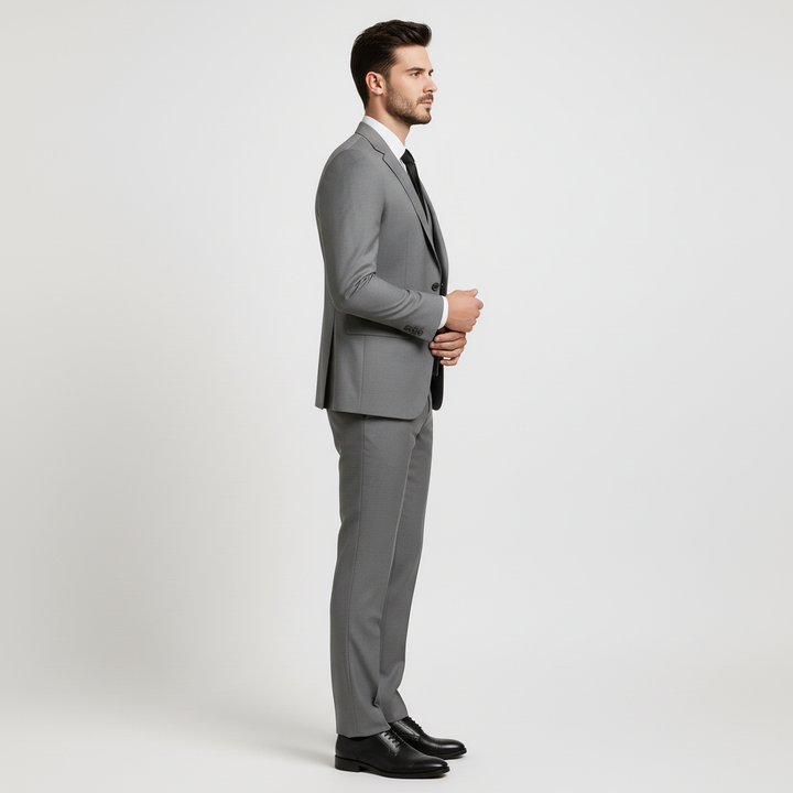 Garnitur Męski Trzyczęściowy z Kamizelką